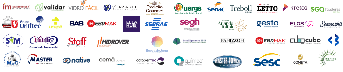 Imagem com todas as logos das empresas 1